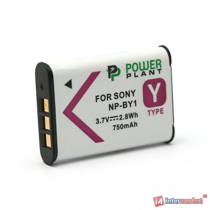 Аккумулятор PowerPlant Sony NP-BY1 750mAh