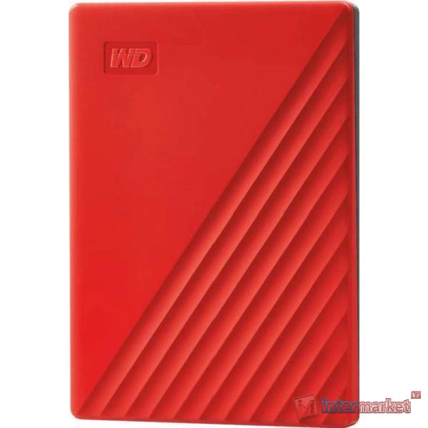 Внешний накопитель Western Digital My Passport WDBYVG0020BRD-WESN 2Tb красный
